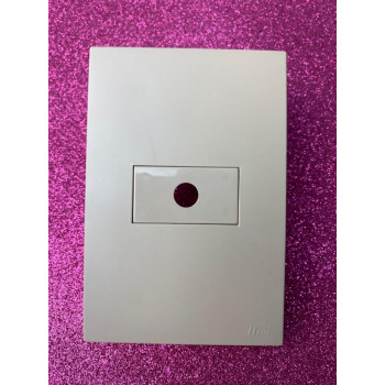 Placa Furo Horizontal 4x2 - RECTA Areia Satin Fosco Placa Furo Horizontal 4x2 - RECTA Areia Satin Fosco